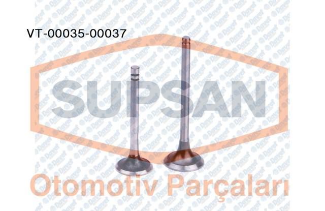SUPSAN VT-00035-00037 Subap Emme+Eksoz (In-4 Ex-4) R12 1300 8v 810.02-810.04-810.05